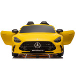 Elektrické autíčko Mercedes GT63 AMG - LCD, žlté